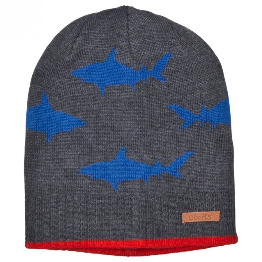 Barts Sharks Curtis Beanie Dark Heather Pipo