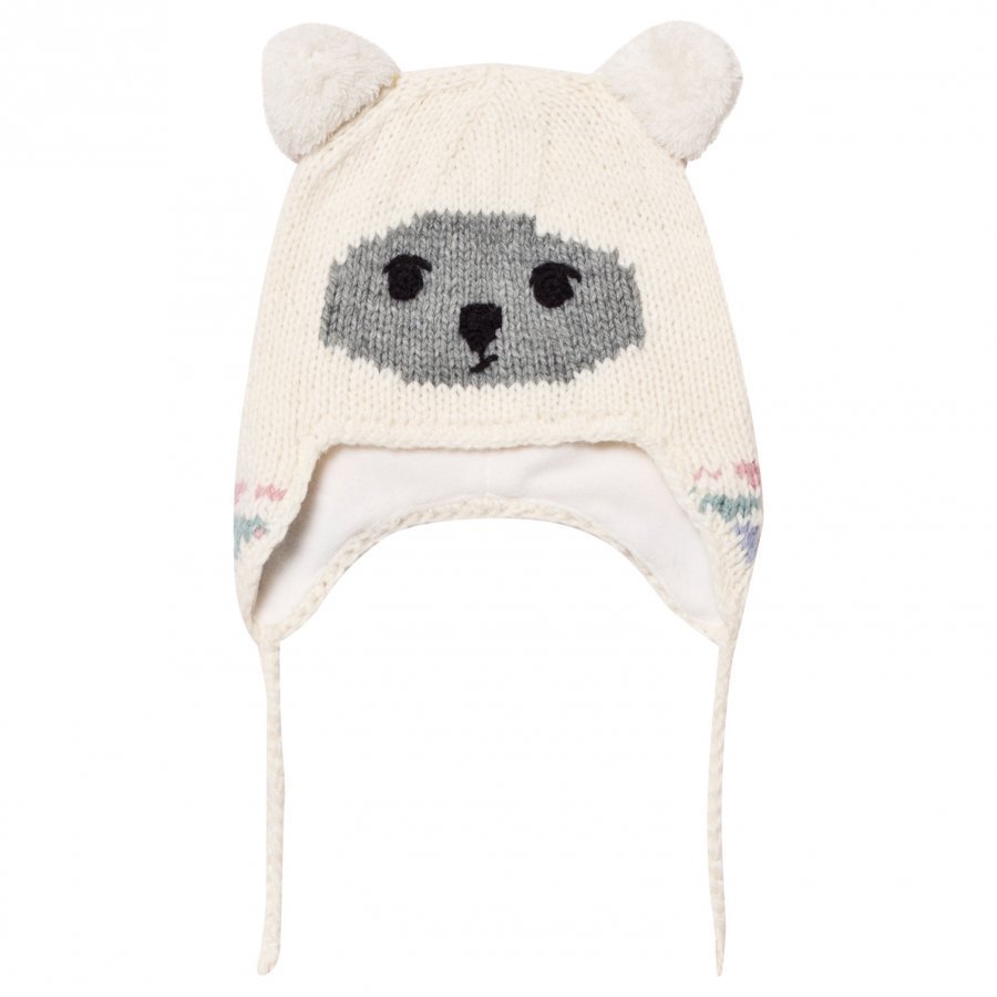 Barts White Bear Bouly Inka Beanie Pipo