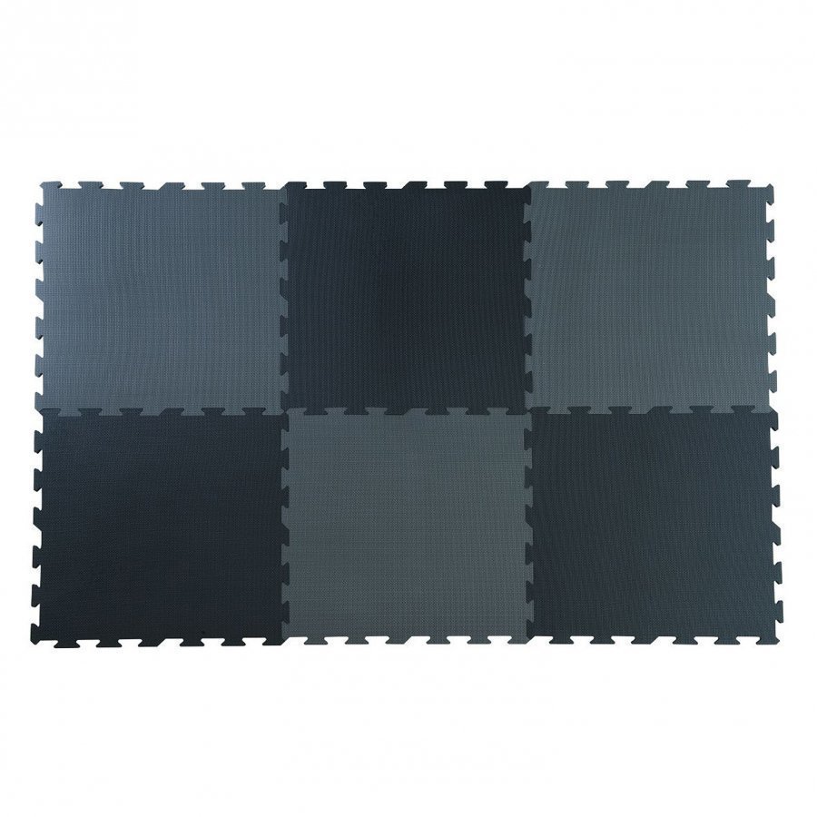 Basson Baby Black/Grey Play Mat 6 Pcs Leikkimatto