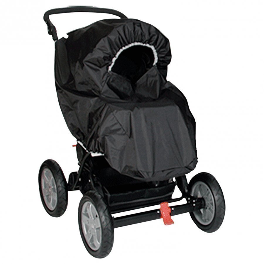 Basson Baby Rain Cover Twin Black Sadesuoja