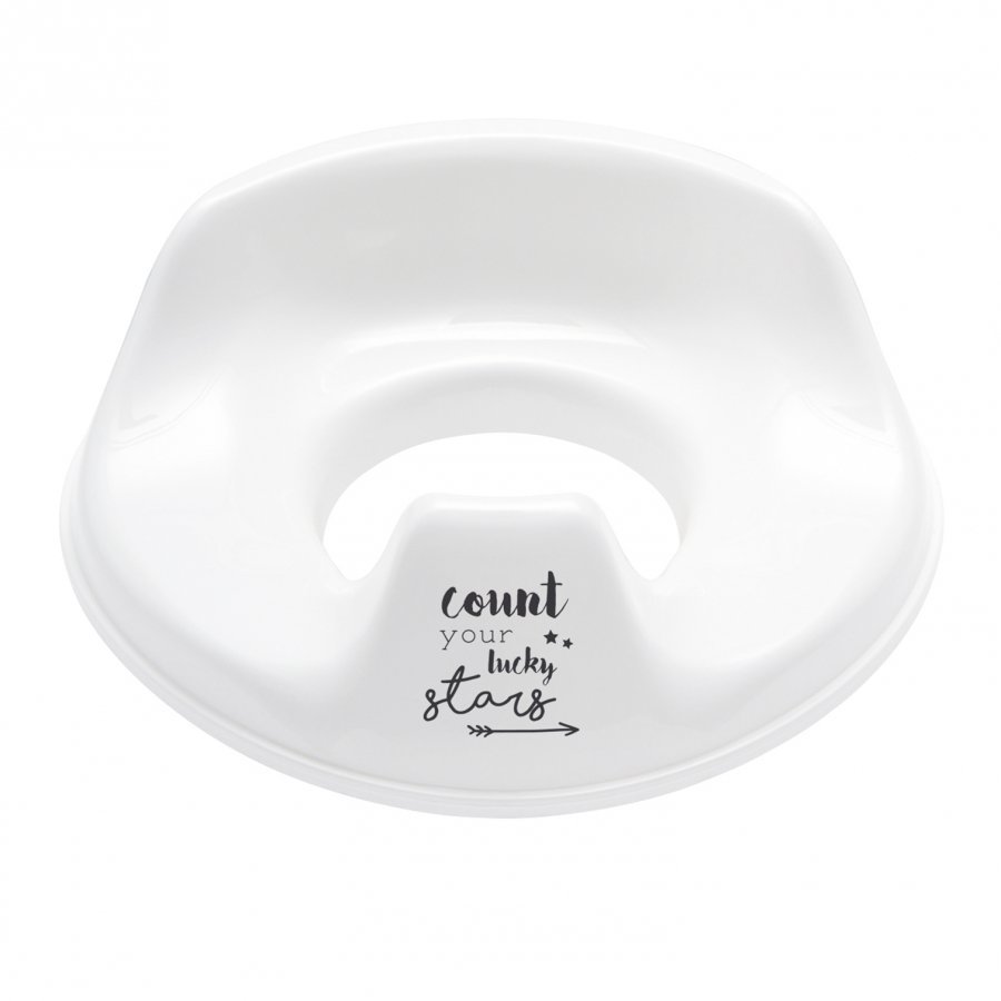 Bebe-Jou Toilet Seat Lucky Quotes White Potta