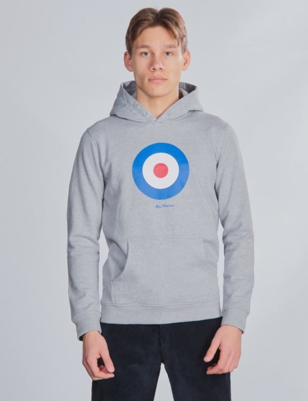 Ben Sherman Target Print Bb Sweat Oth Huppari Harmaa