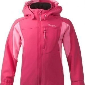 Bergans Softshell-takki Reine Pink/Lollipop