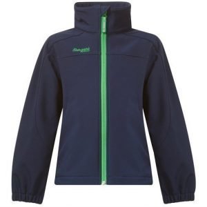 Bergans Softshelltakki Reine Kids Jacket Mariini