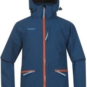 Bergans Takki Alme Insulated Youth Deep Sea/Orange/Sea Blue