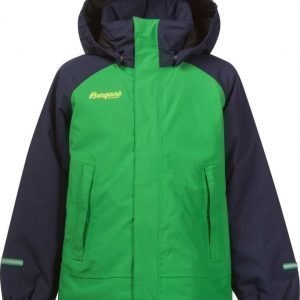 Bergans Takki Storm Insulated Kids Frog/Navy