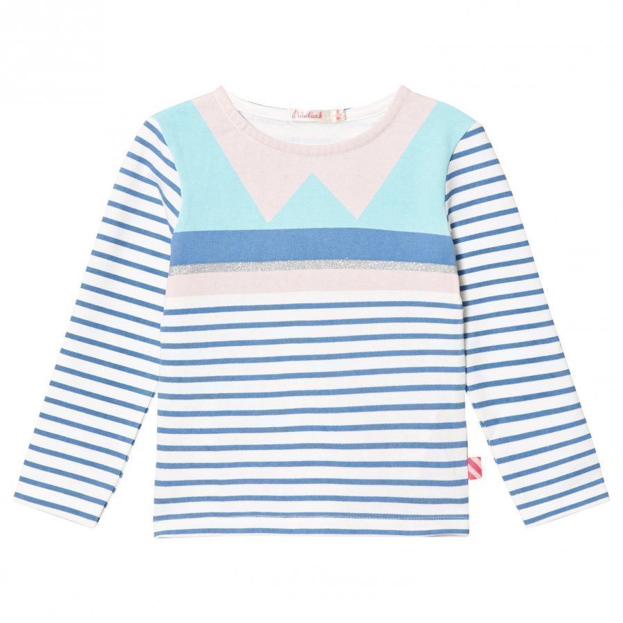 Billieblush Blue/Pink Geometric Tee T-Paita