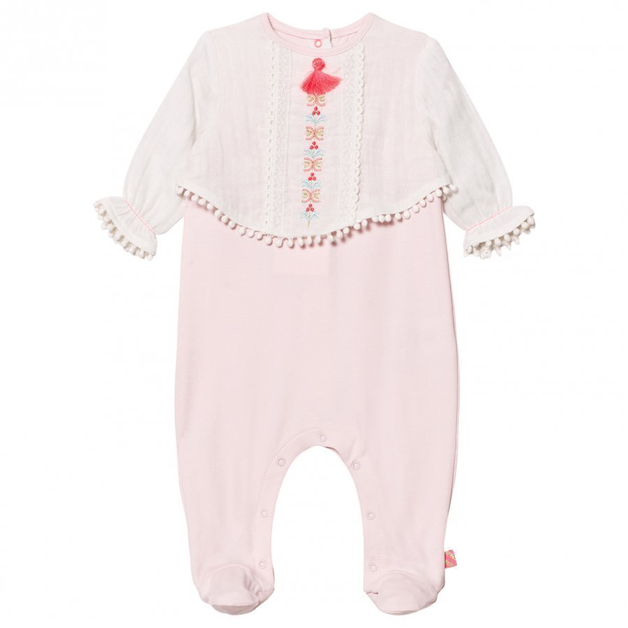 Billieblush Footed Baby Body Pink/White Body