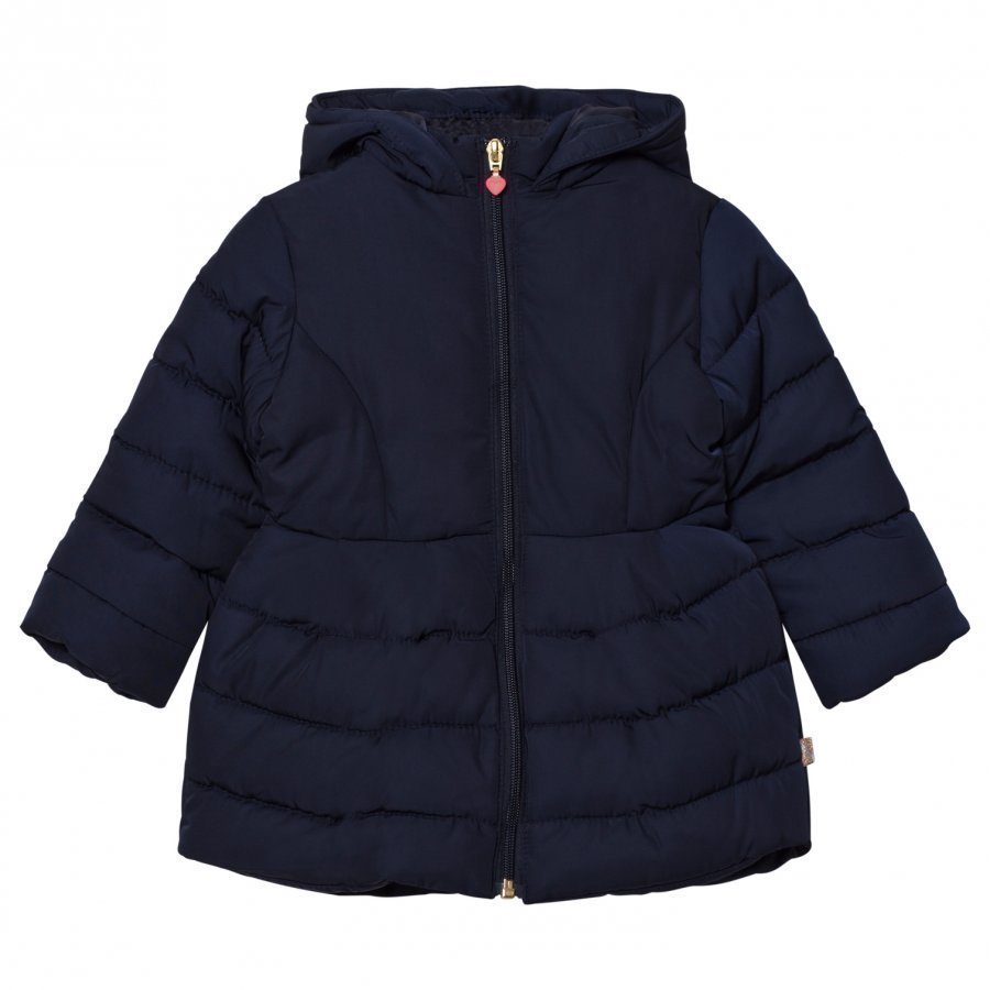 Billieblush Navy Puffer Jacket Toppatakki