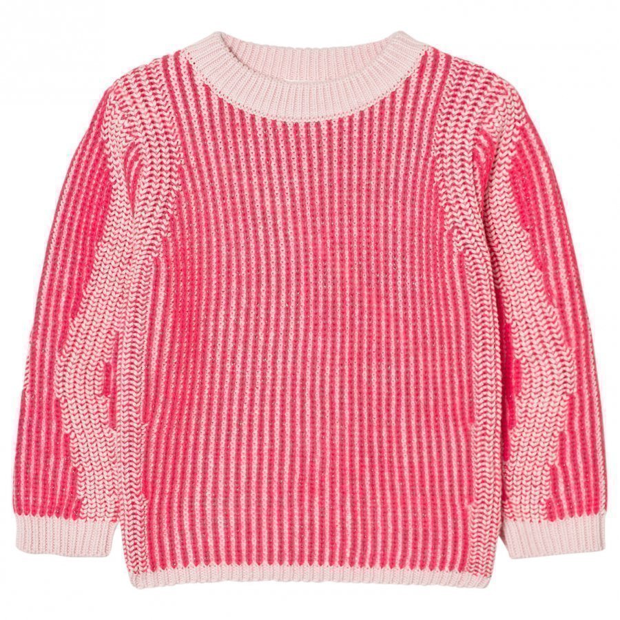 Billieblush Neon Pink Ribbed Jumper Paita