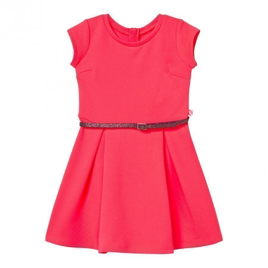 Billieblush Neon Pink Skater Dress Juhlamekko