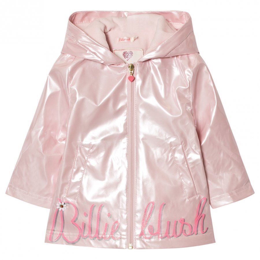 Billieblush Pale Pink Rain Coat Sadetakki