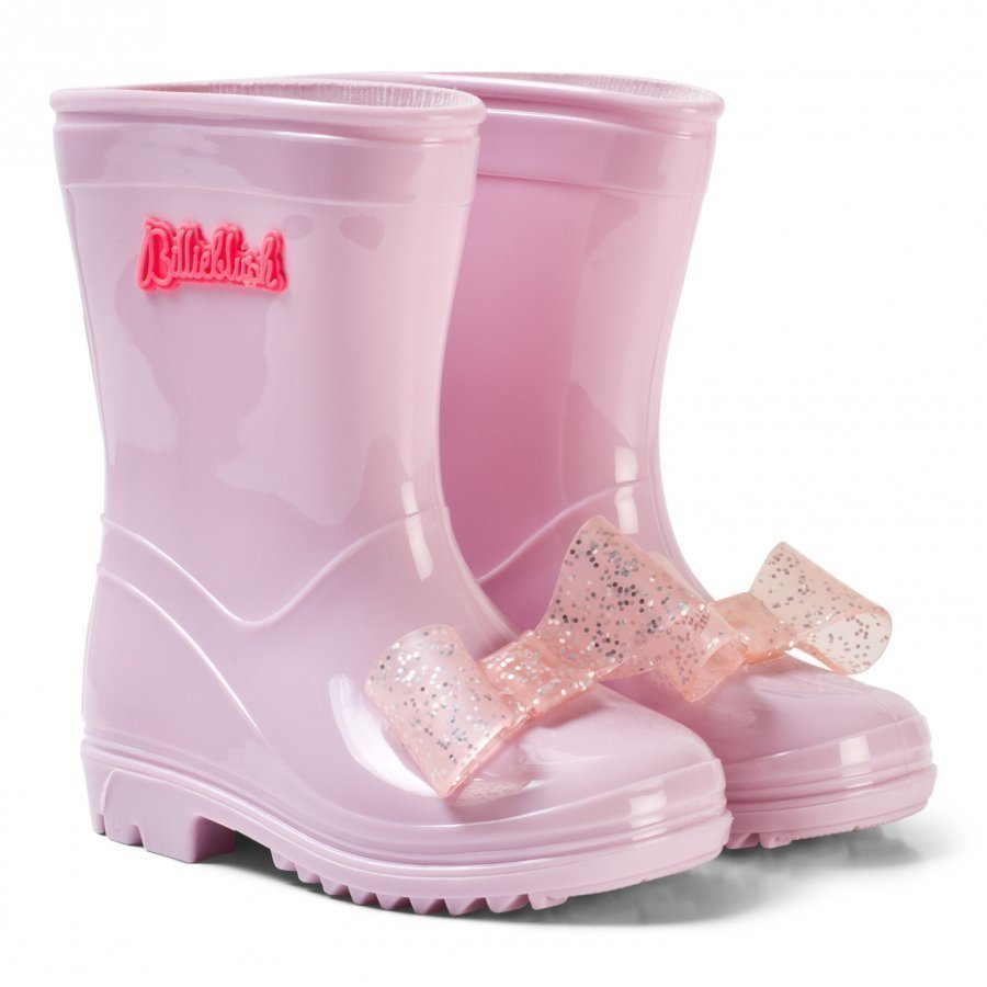 Billieblush Pink Bow Rain Boots Kumisaappaat