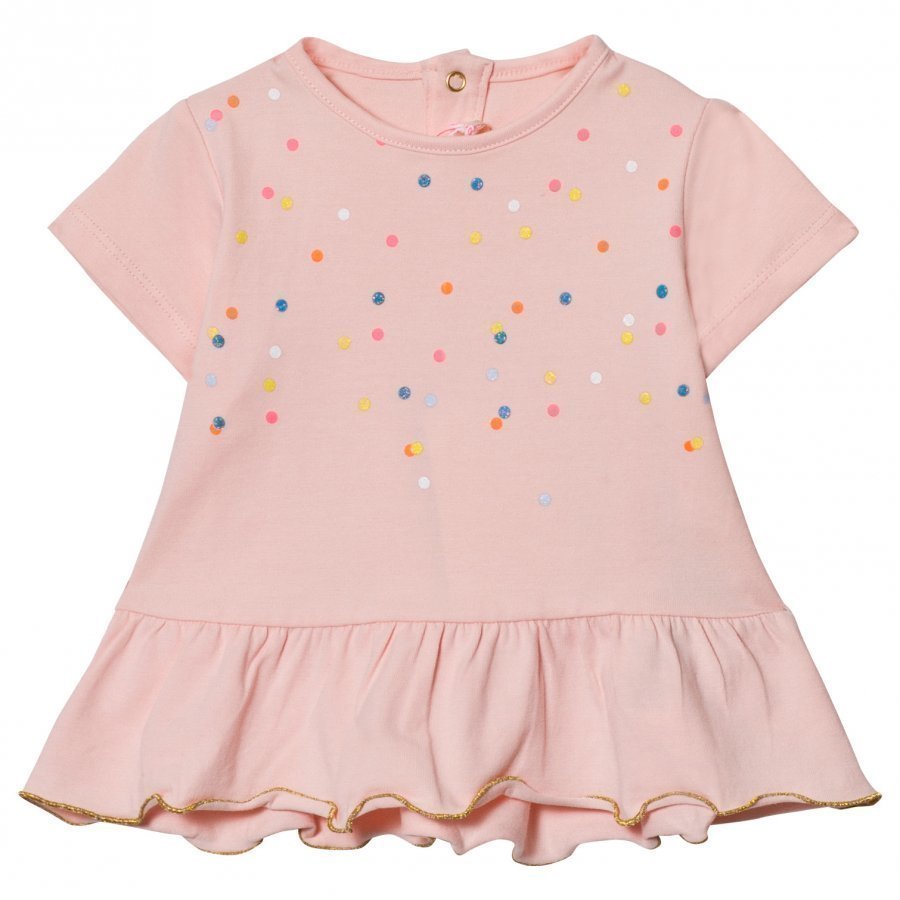 Billieblush Pink Spot Peplum Tee T-Paita