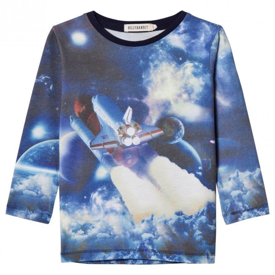 Billybandit Multi Space Photo Print Tee T-Paita