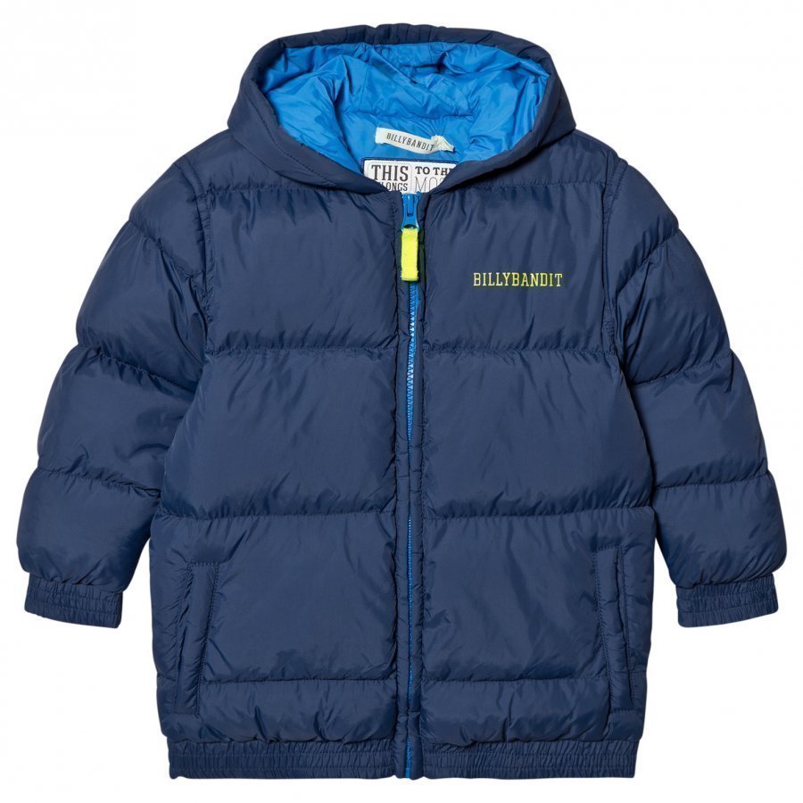 Billybandit Navy Padded Coat Toppatakki