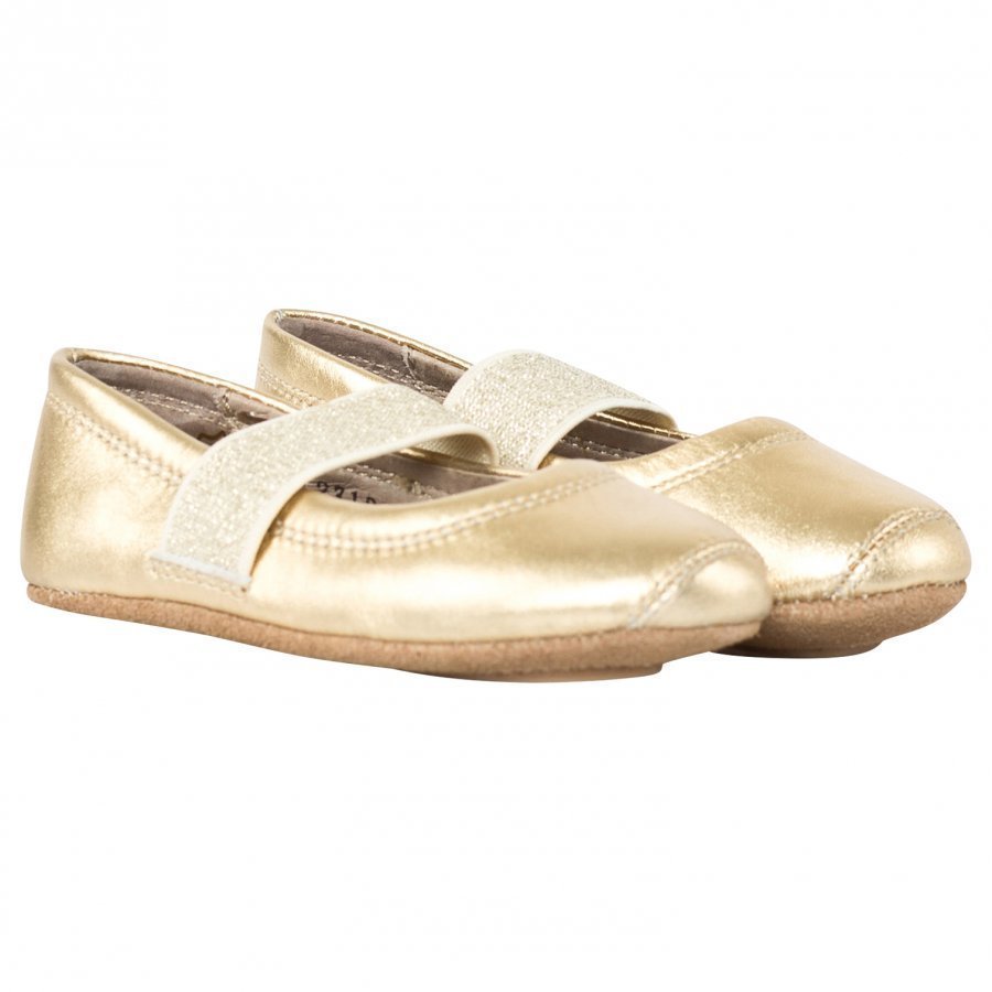 Bisgaard Ballet Shoe Gold Ballerinat