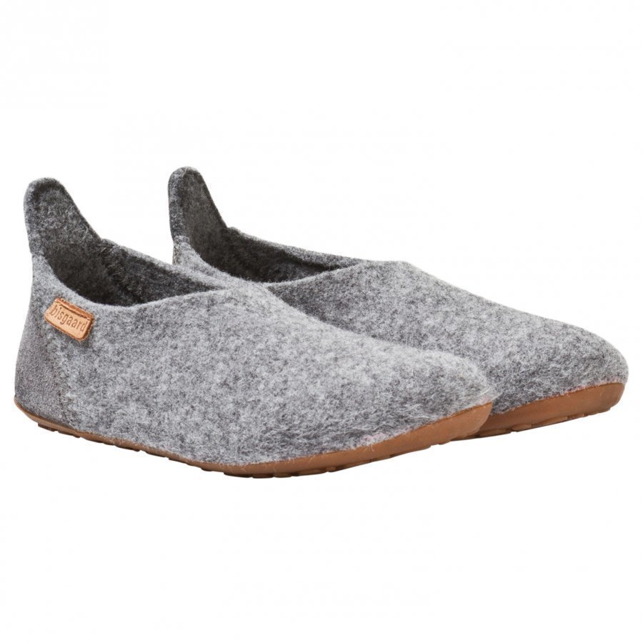 Bisgaard Basic Wool Home Shoe Grey Ballerinat