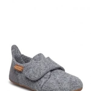 Bisgaard Home Shoe Wool Velcro