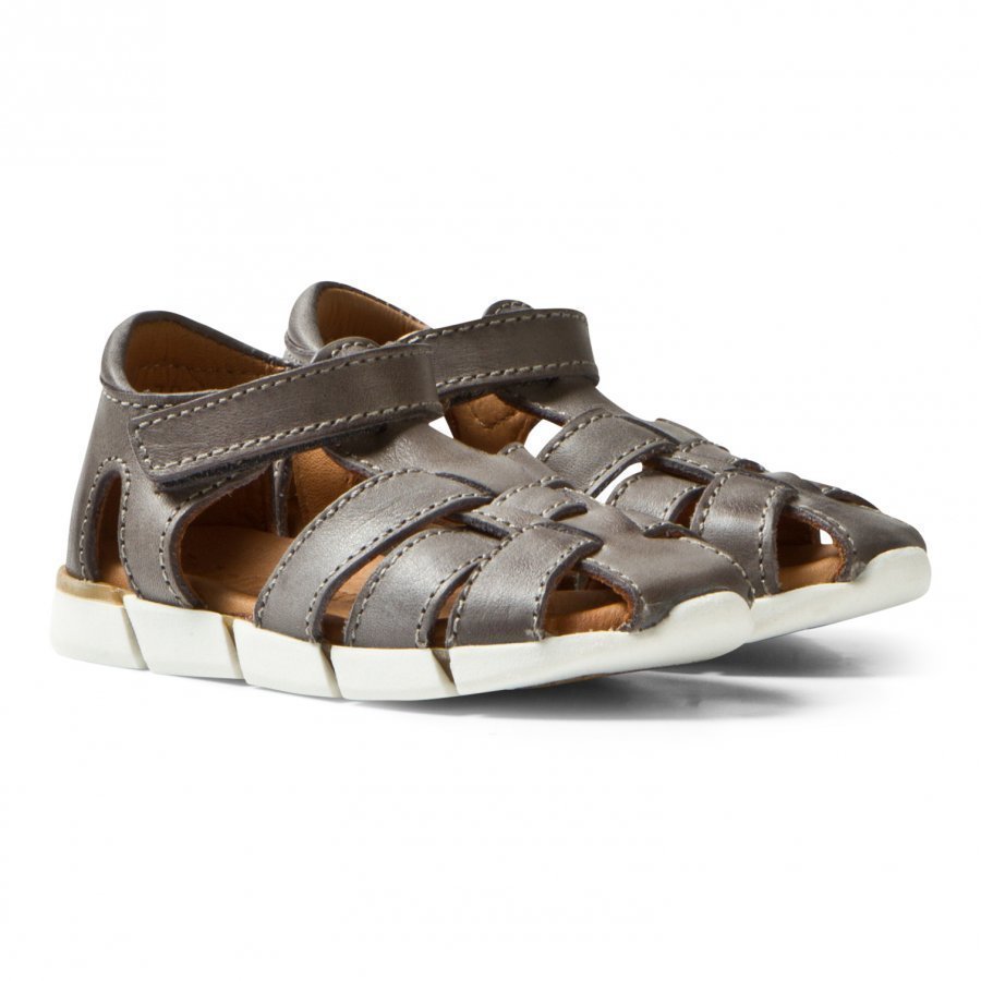 Bisgaard Sandals Grey Remmisandaalit