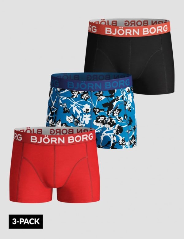 Björn Borg Shorts Sammy Bb Fleur De Jardin Bokserit Sininen