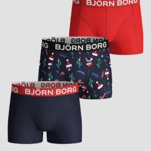 Björn Borg Shorts Sammy  Fun Santa Xmas Bo Bokserit Sininen