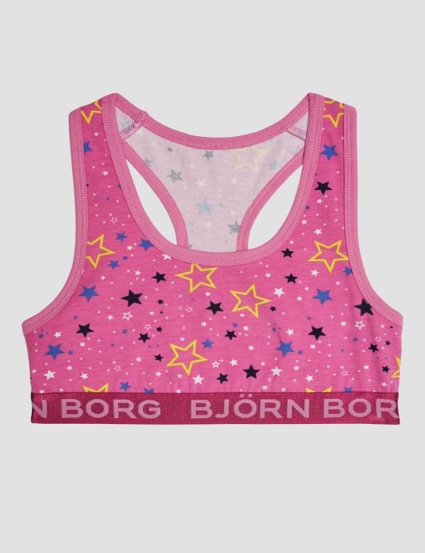 Björn Borg Soft Top Sofi Graphic Star Alustoppi Violetti