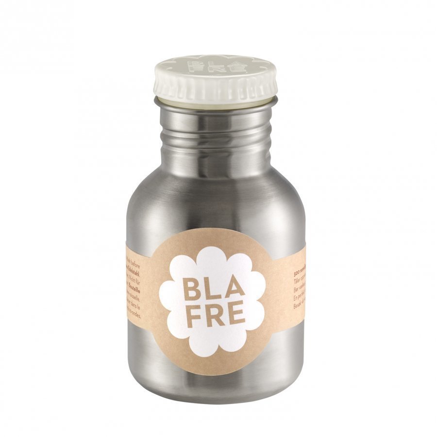 Blafre Steel Bottle 300ml White Vesipullo