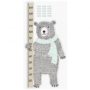 Bloomingville Bear Measure Wall Sticker Seinätarra