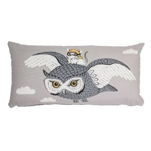 Bloomingville Owl Tyyny Harmaa 30x60 Cm