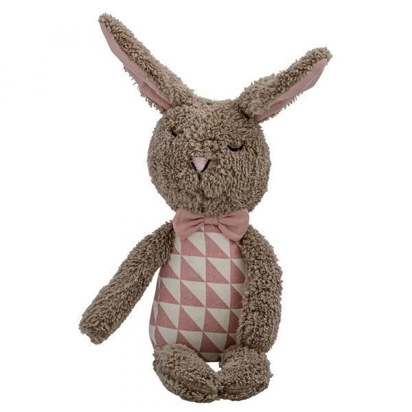 Bloomingville Rabbit Kani Ruskea / Vaaleanpunainen 27 Cm