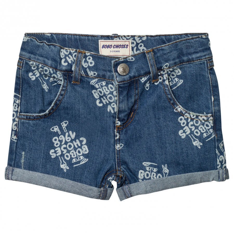 Bobo Choses 1968 Denim Shorts Mazarine Blue Farkkushortsit