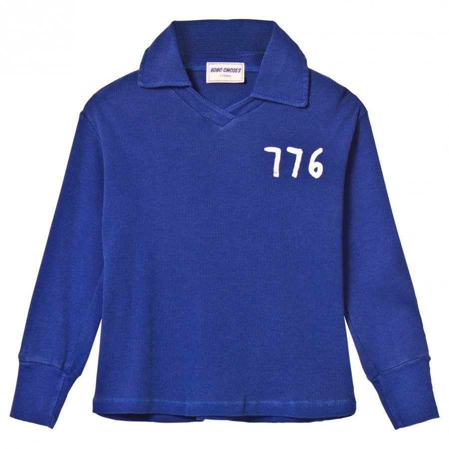 Bobo Choses 776 Football Polo Mazarine Blue Pikeepaita