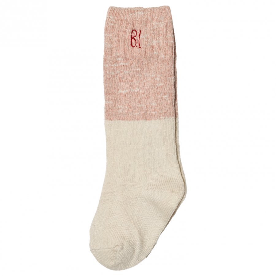 Bobo Choses Baby Bicolor Short Socks Rose Sukat