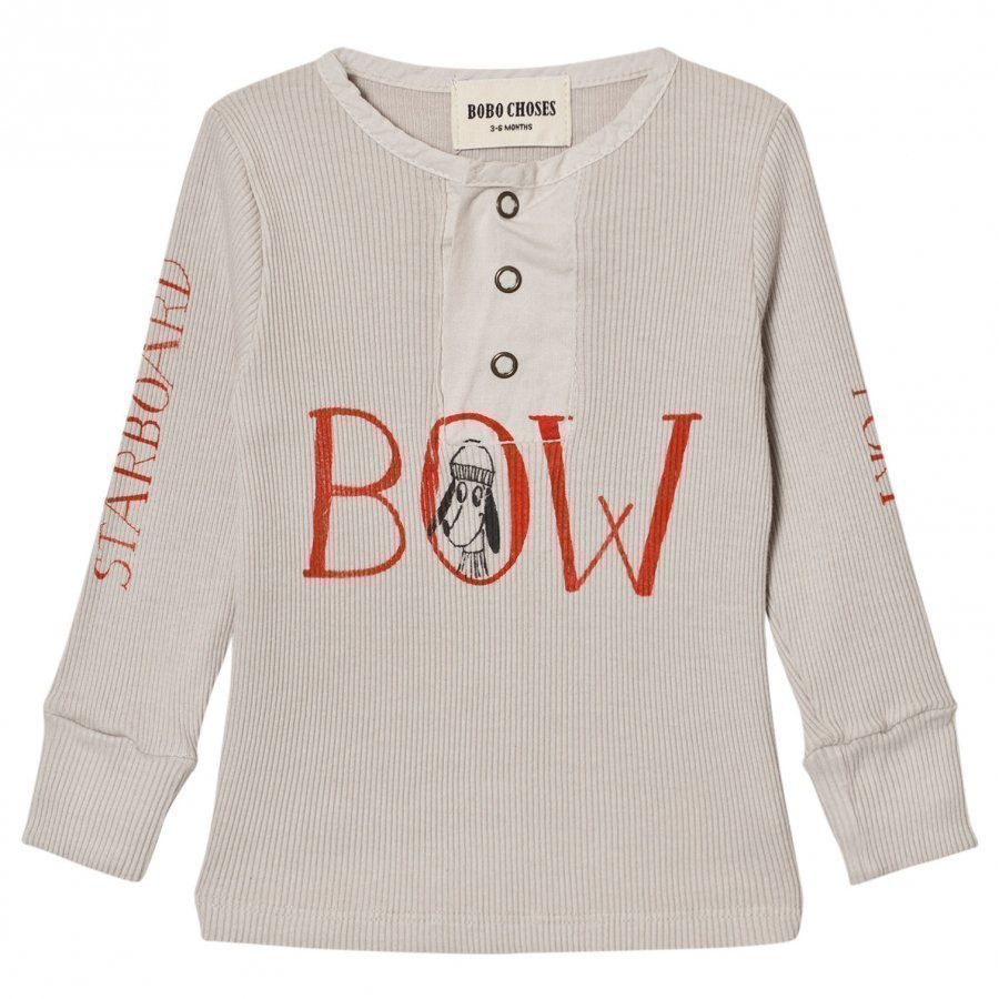 Bobo Choses Baby Buttons T-Shirt Bow Pitkähihainen T-Paita