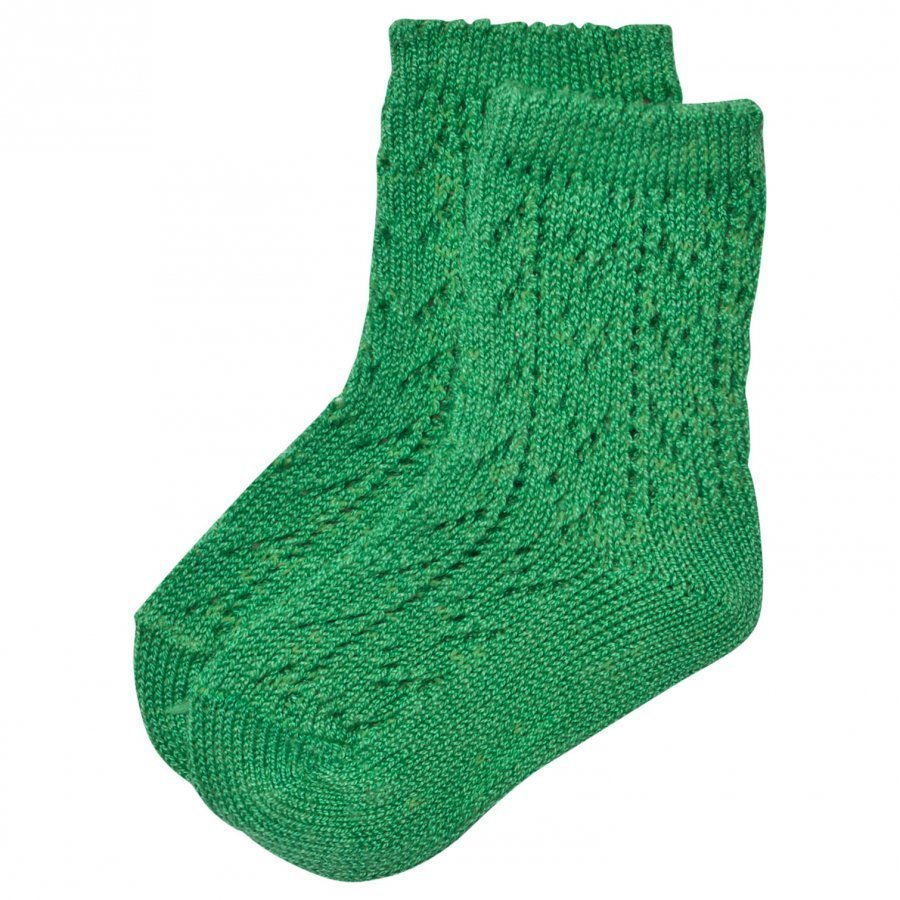 Bobo Choses Baby Short Jacquard Socks Green Mint Sukat