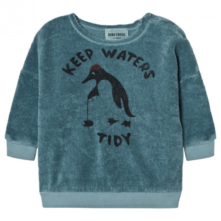 Bobo Choses Baby Sweatshirt Keep Waters Tidy Oloasun Paita