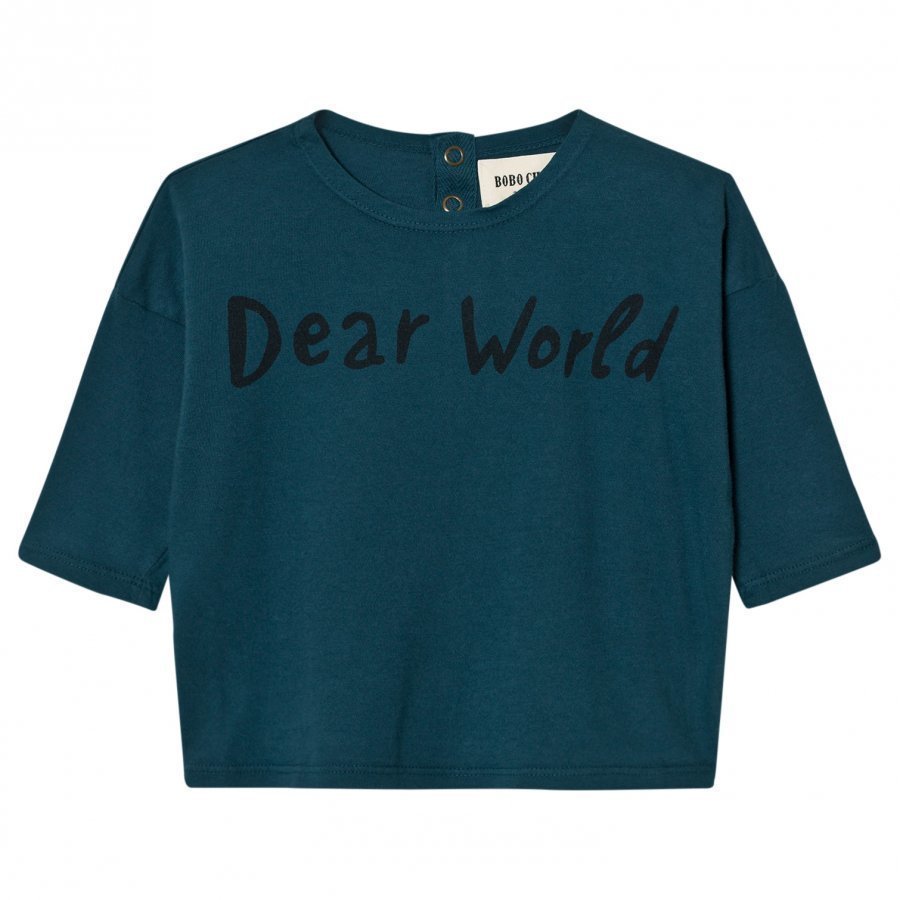 Bobo Choses Baby T-Shirt Dear World Pitkähihainen T-Paita