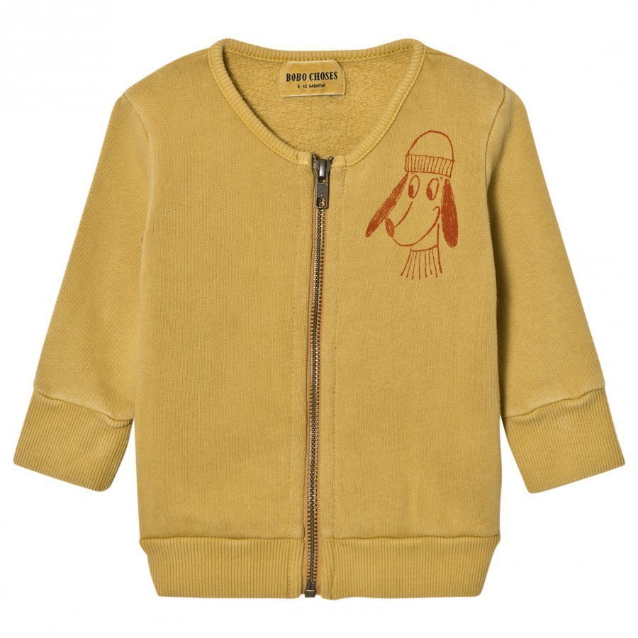 Bobo Choses Baby Zip Sweatshirt Loup De Mer Oloasun Paita