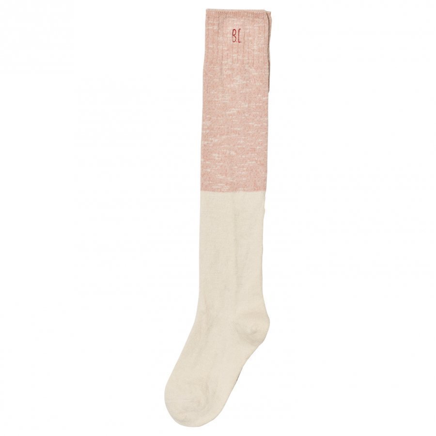 Bobo Choses Bicolor Over Knee Socks Rose Sukat