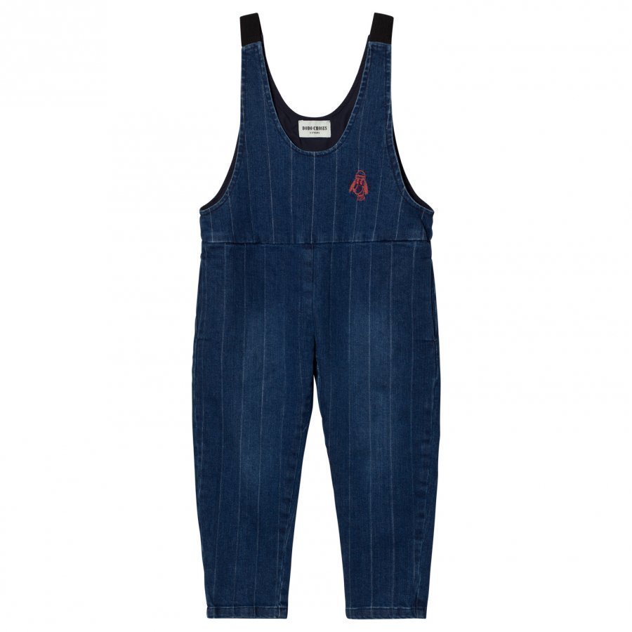 Bobo Choses Denim Baggy Overall Lappuhaalari