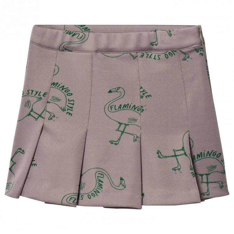 Bobo Choses Flamingos Skirt Chateau Grey Kellohame