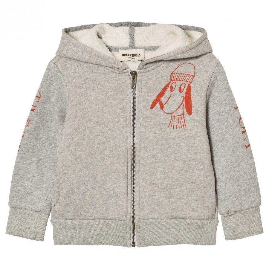 Bobo Choses Hooded Sweatshirt Bow Loup De Mer Huppari