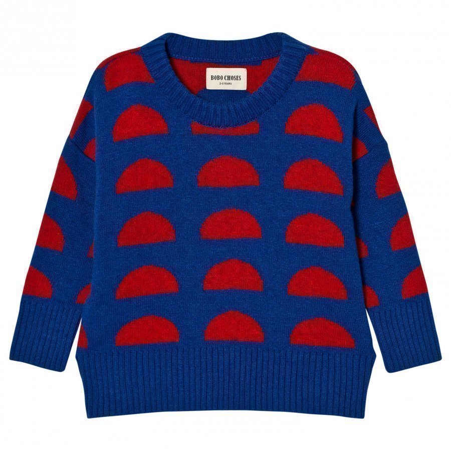 Bobo Choses Knitted Jumper Crests Paita