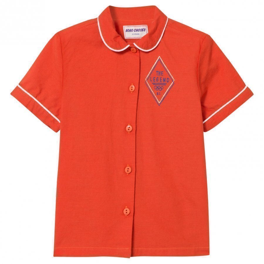 Bobo Choses Legend Blouse Red Clay Pusero