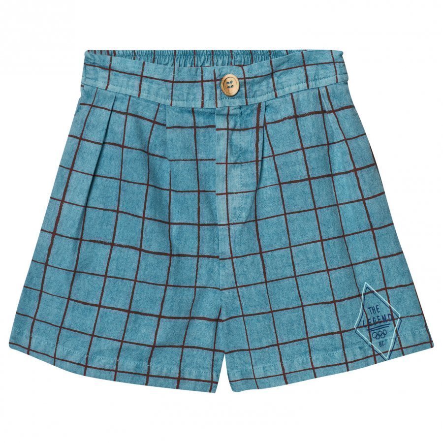 Bobo Choses Legend Net Bermuda Turquoise Blue Juhlashortsit