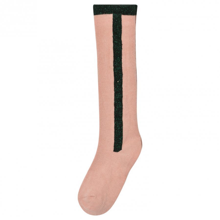 Bobo Choses Long Socks Stripe Rose Sukat