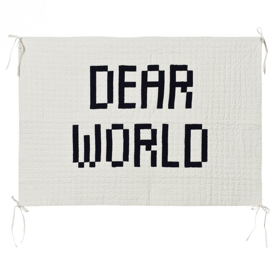 Bobo Choses Quilted Wall Hanger Dear World Seinätarra