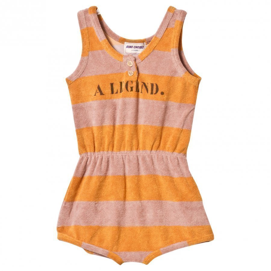 Bobo Choses Striped Terry Romper A Legend Golden Nugget Potkupuku