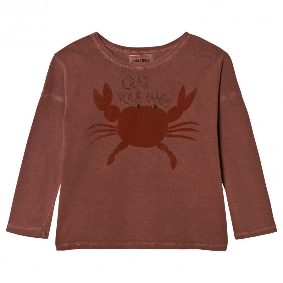 Bobo Choses T-Shirt Crab Your Hands Pitkähihainen T-Paita